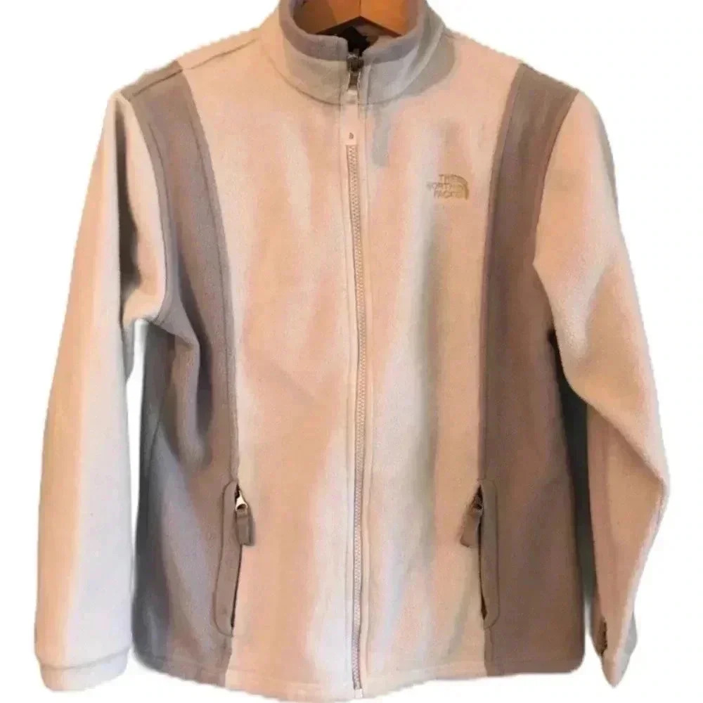 The North Face Kids Jacket - Cream and Gray